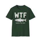 WTF Where's The Fish T-Shirt | Fishing Humor Tee