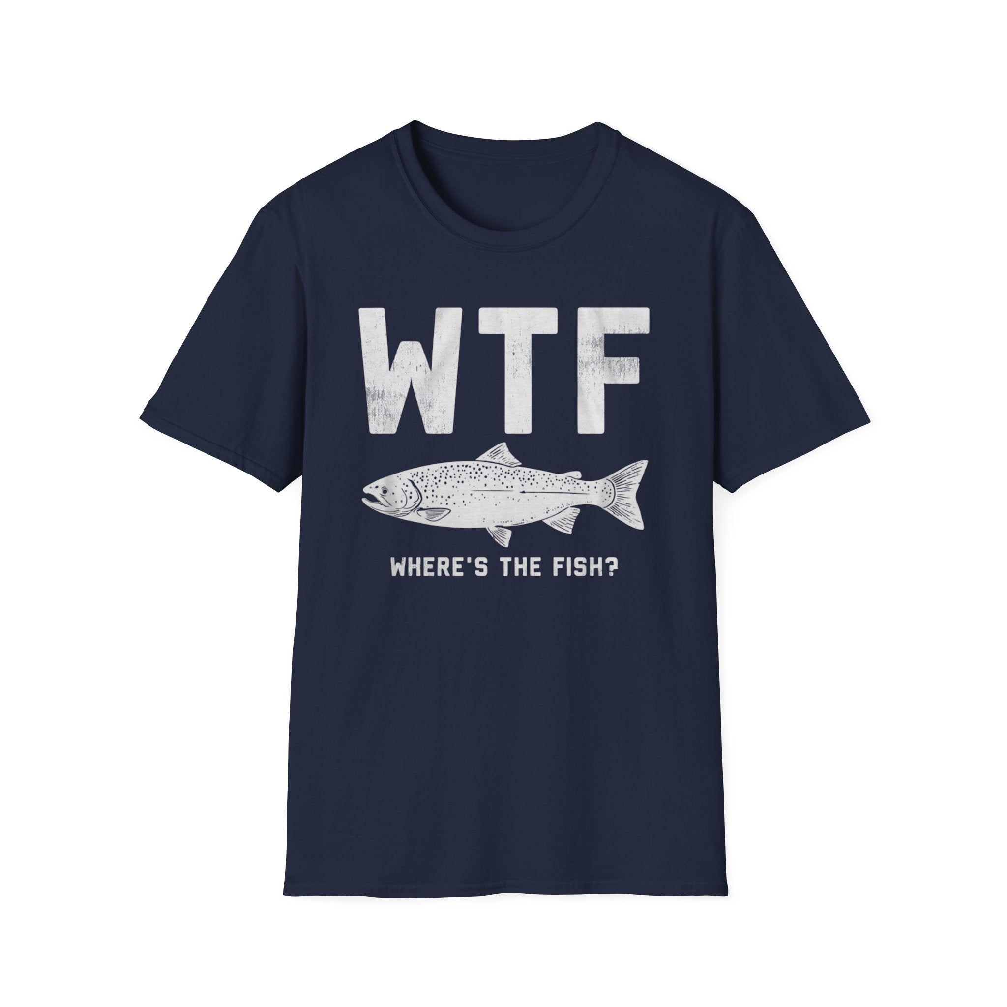 WTF Where's The Fish T-Shirt | Fishing Humor Tee