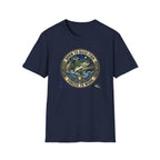 Born to Bass Fish graphic T-Shirt | Fishing Lure Illustration