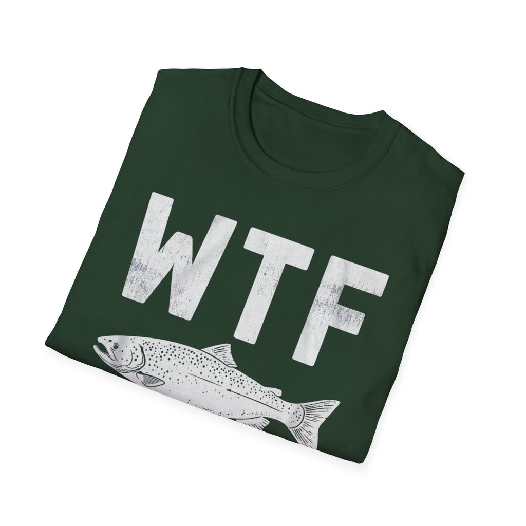 WTF Where's The Fish T-Shirt | Fishing Humor Tee