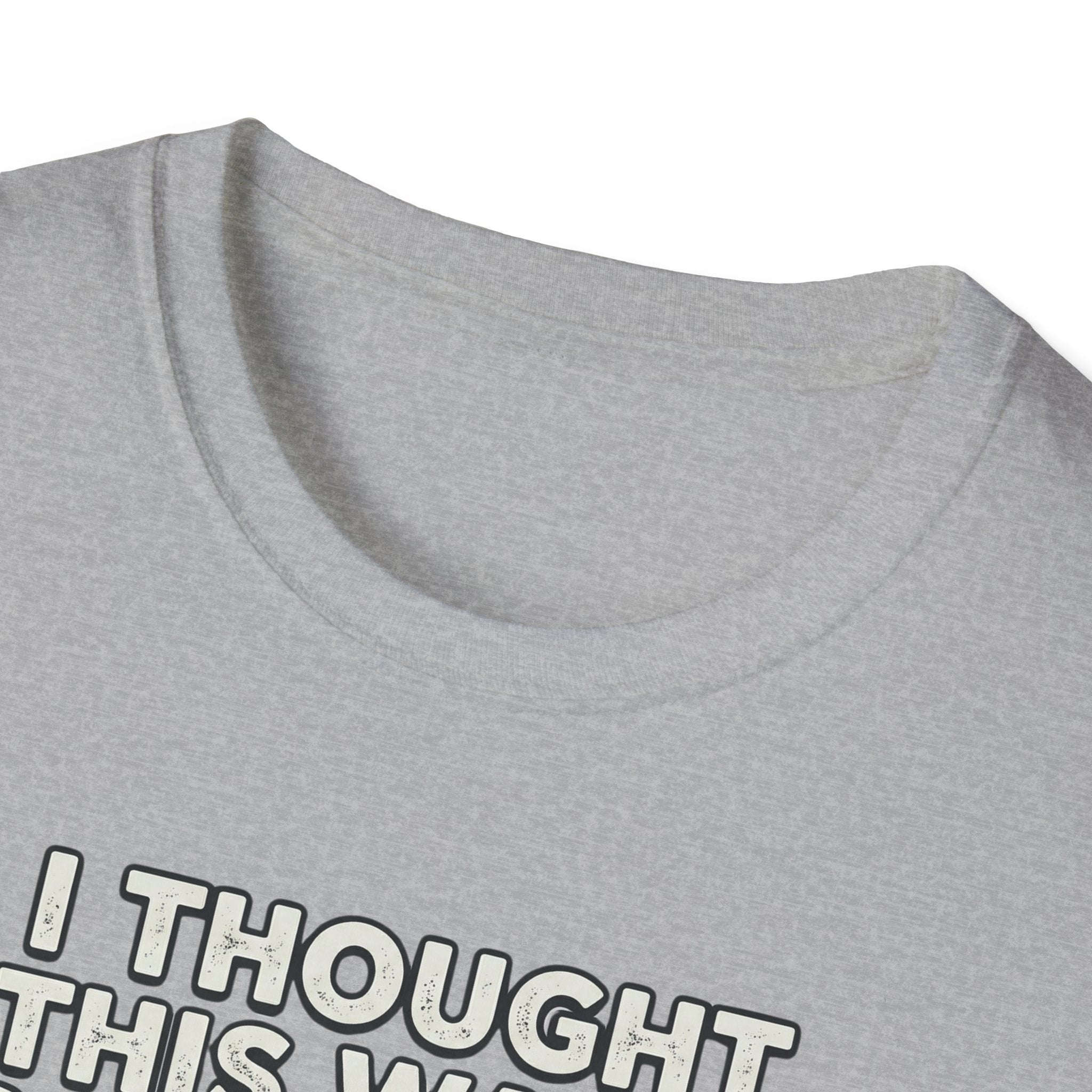 I Thought This Was a Short Hike T-Shirt | Hiking Backpacker Graphic Tee