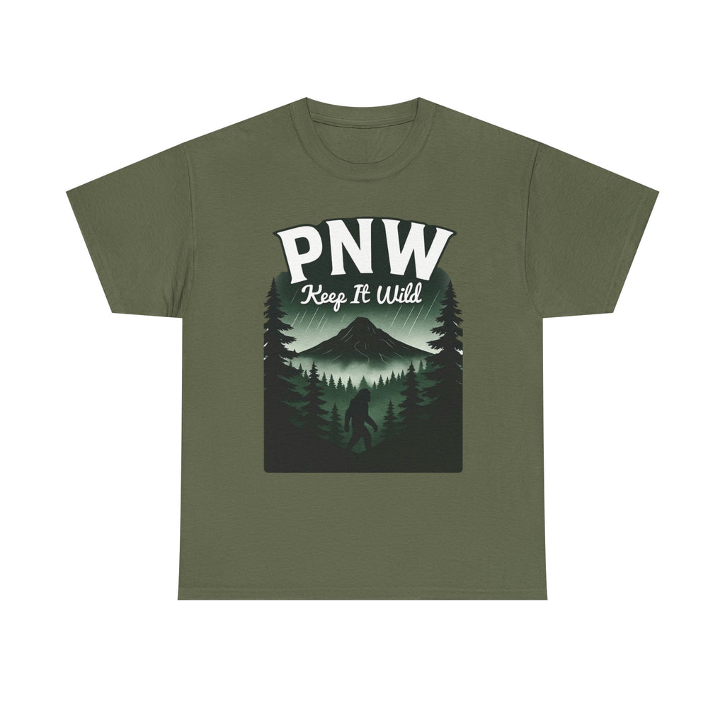 PNW Keep It Wild T-Shirt | Pacific Northwest Mountain Forest Tee