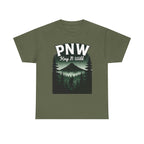 PNW Keep It Wild T-Shirt | Pacific Northwest Mountain Forest Tee