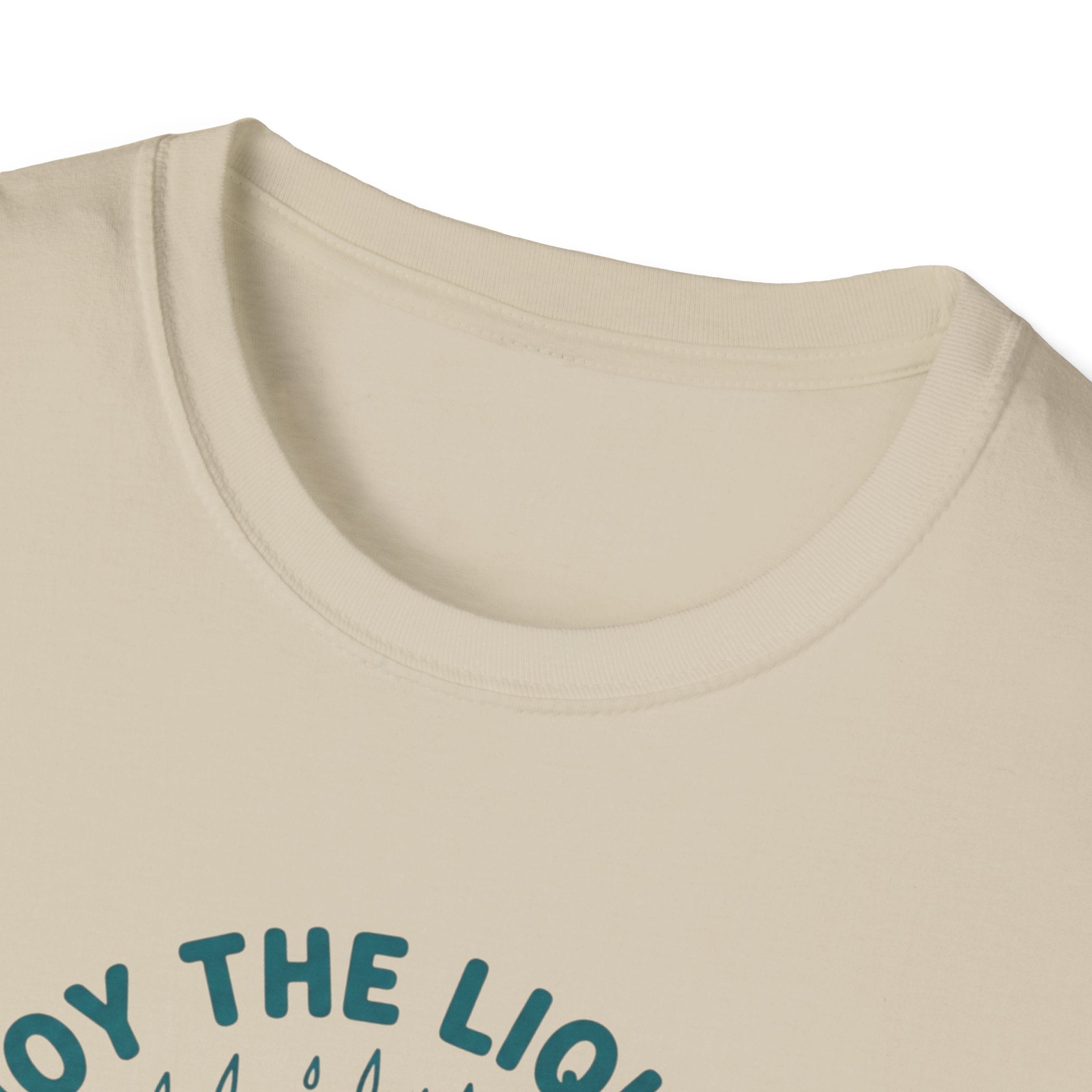 PNW Enjoy the Liquid Sunshine Bigfoot T-Shirt | Rain Umbrella Illustration