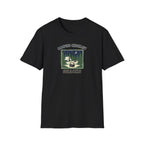 Camping Checklist Snacks T-Shirt | Camping Graphic Tee, Tent Campfire Design