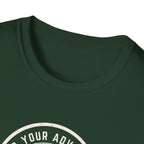 Mountain Lake Vista T-Shirt | Retro Scenic Nature Tee