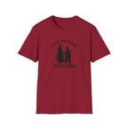 Social Distancing Since 1958 T-Shirt | Bigfoot Sasquatch Graphic