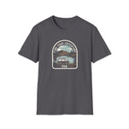 Mountain Lake Vista T-Shirt | Retro Scenic Nature Tee