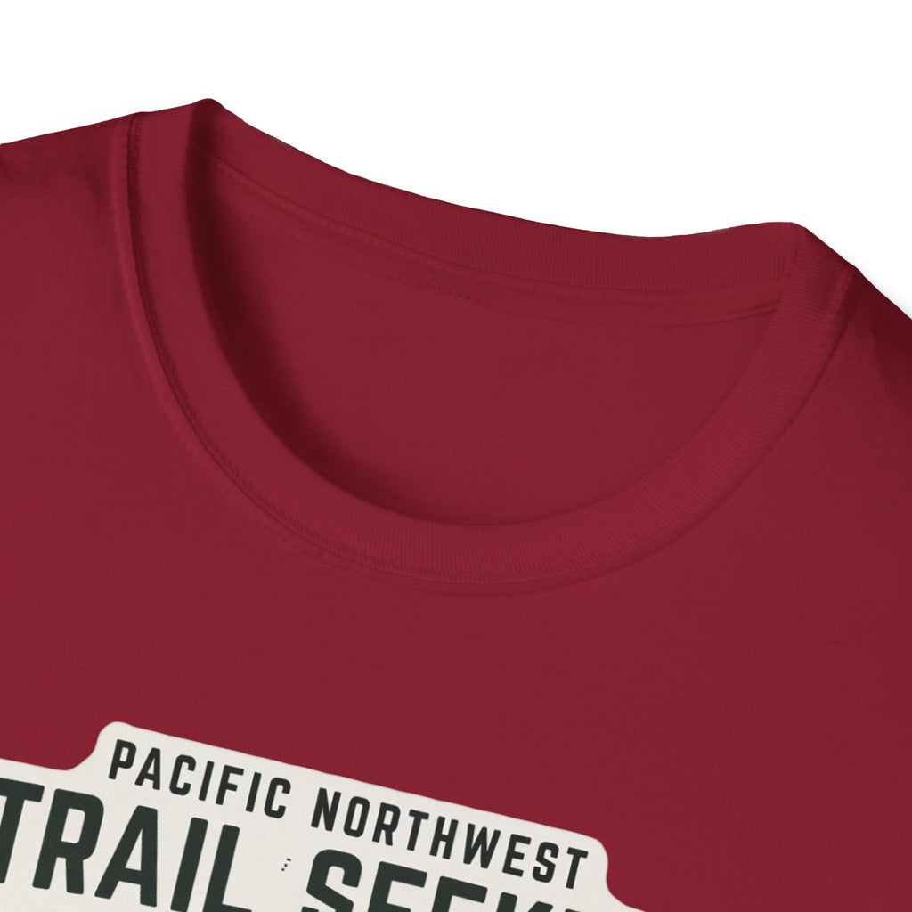 Trail Seeker Mountain Design T-Shirt | Pacific Northwest Hiking Shirt