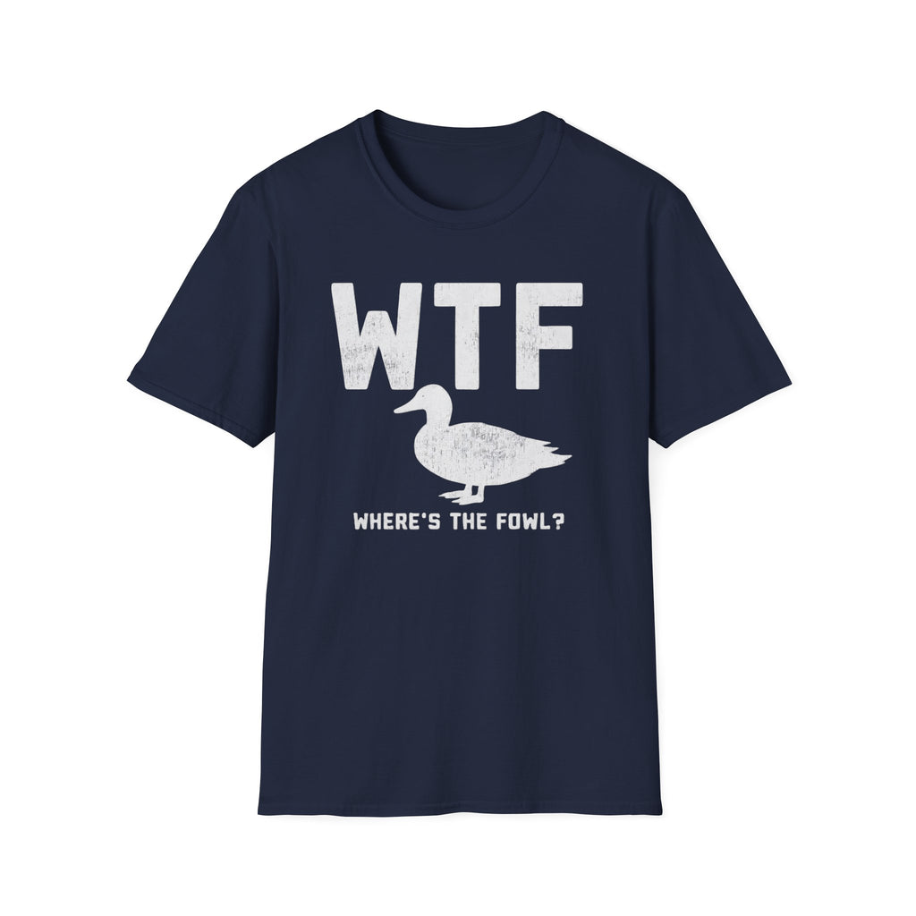 WTF Goose T-Shirt | Goose Illustration, Humorous Animal Tee