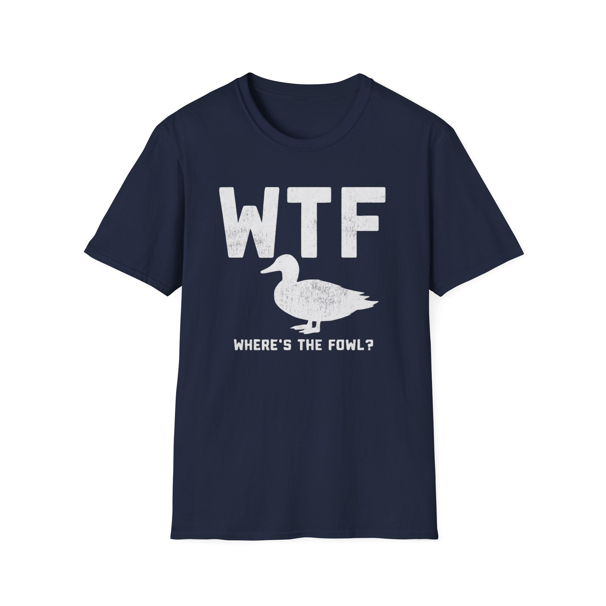 WTF Goose T-Shirt | Goose Illustration, Humorous Animal Tee