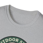 Outdoor Skills Still Pending T-Shirt | Camping Campfire Graphic Shirt