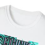 Think About Fishing 24/7 T-Shirt | Fishing Graphic Tee, Nautical Wave Design
