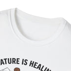 Nature Is Healing The Squirrels Are Taking Over T-Shirt | Squirrel Forest Illustration