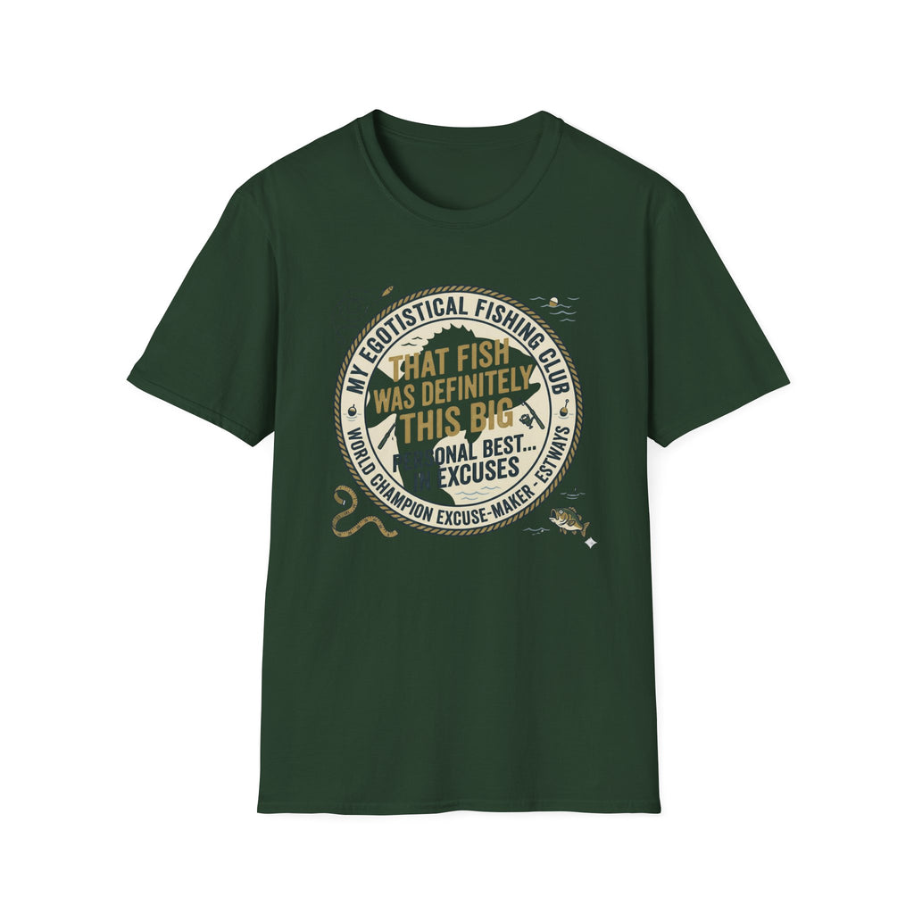 That Fish Was Definitely This Big T-Shirt | Fishing Humor Tee