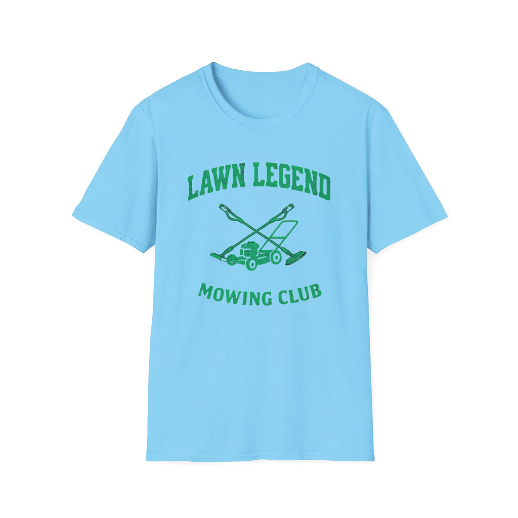 Lawn Legend Mowing Club T-Shirt | Gardening, Lawn Care Graphic Tee