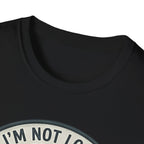I'm Not Lost I'm Just Taking My Time Sasquatch T-Shirt | Slow Trails Club, Hiking Graphic