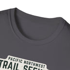 Trail Seeker Mountain Design T-Shirt | Pacific Northwest Hiking Shirt
