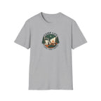 Camp Life tent campfire graphic T-Shirt | camping outdoors nature