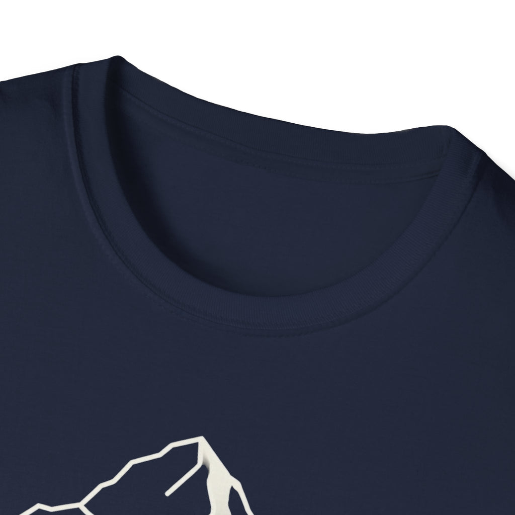 Minimal Olive Branch T-Shirt | Small Chest Graphic, Botanical Tee