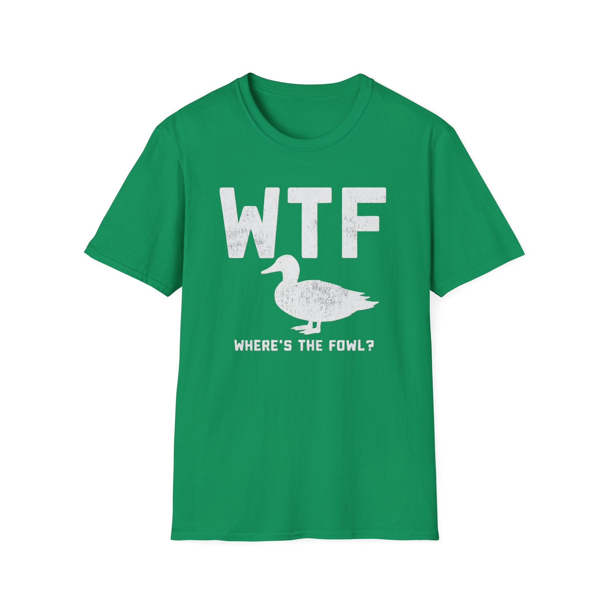 WTF Goose T-Shirt | Goose Illustration, Humorous Animal Tee
