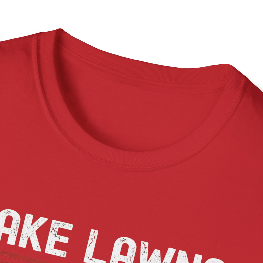 Make Lawns Great Again T-Shirt | Lawn Mower Graphic, Gardening Humor