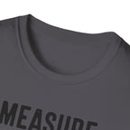 Measure Once Cuss Twice T-Shirt | Carpenter Tools Graphic Tee