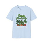 Crazy Plant Lady T-Shirt | Potted Houseplants Graphic Tee