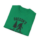 Oregon's Hide & Seek Champion T-Shirt | Bigfoot Sasquatch Graphic Tee