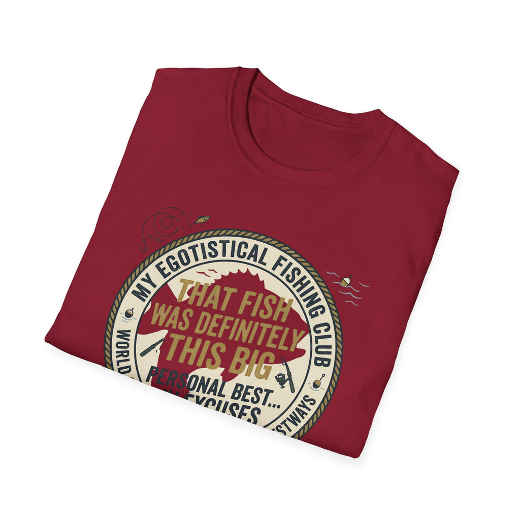 That Fish Was Definitely This Big T-Shirt | Fishing Humor Tee
