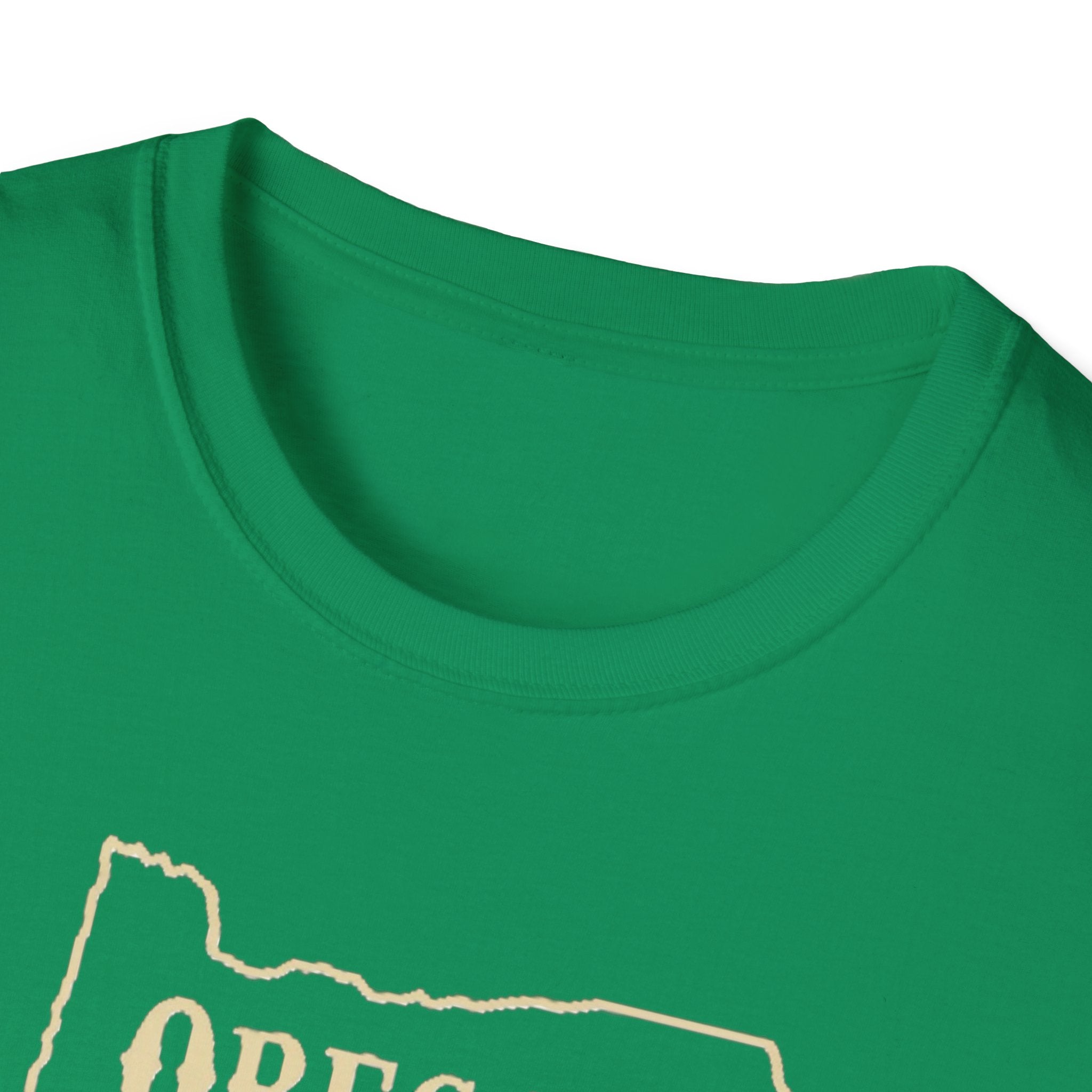 Oregon Bigfoot T-Shirt | Sasquatch Forest State Outline