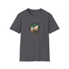 Camp Life tent campfire graphic T-Shirt | camping outdoors nature