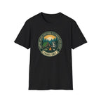 Camping Coffee Bear Chaos Unit T-Shirt | Campfire Woods Graphic
