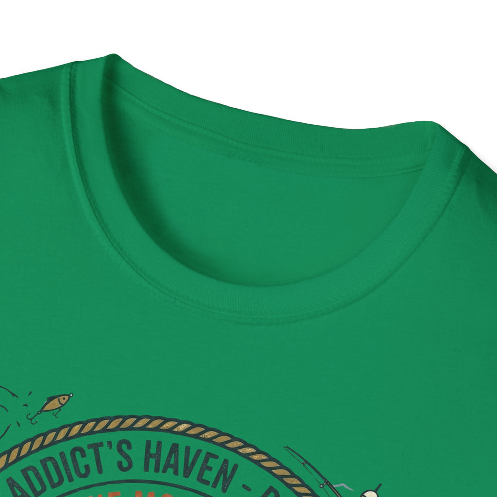 My Therapy Is Buying Tackle Fishing T-Shirt | Fishing Rod Reel Bait Angler Tee