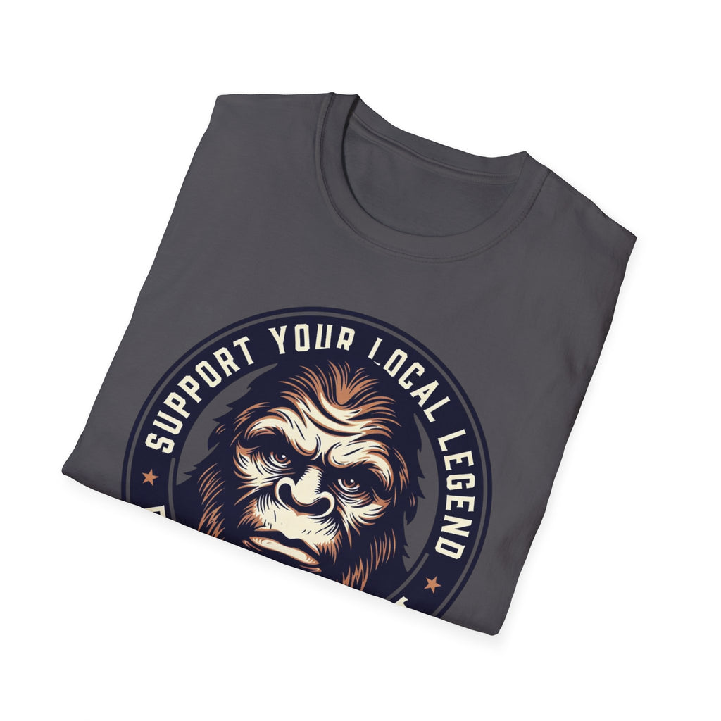 Support Your Local Legend Bigfoot T-Shirt | Pacific Northwest Sasquatch Tee
