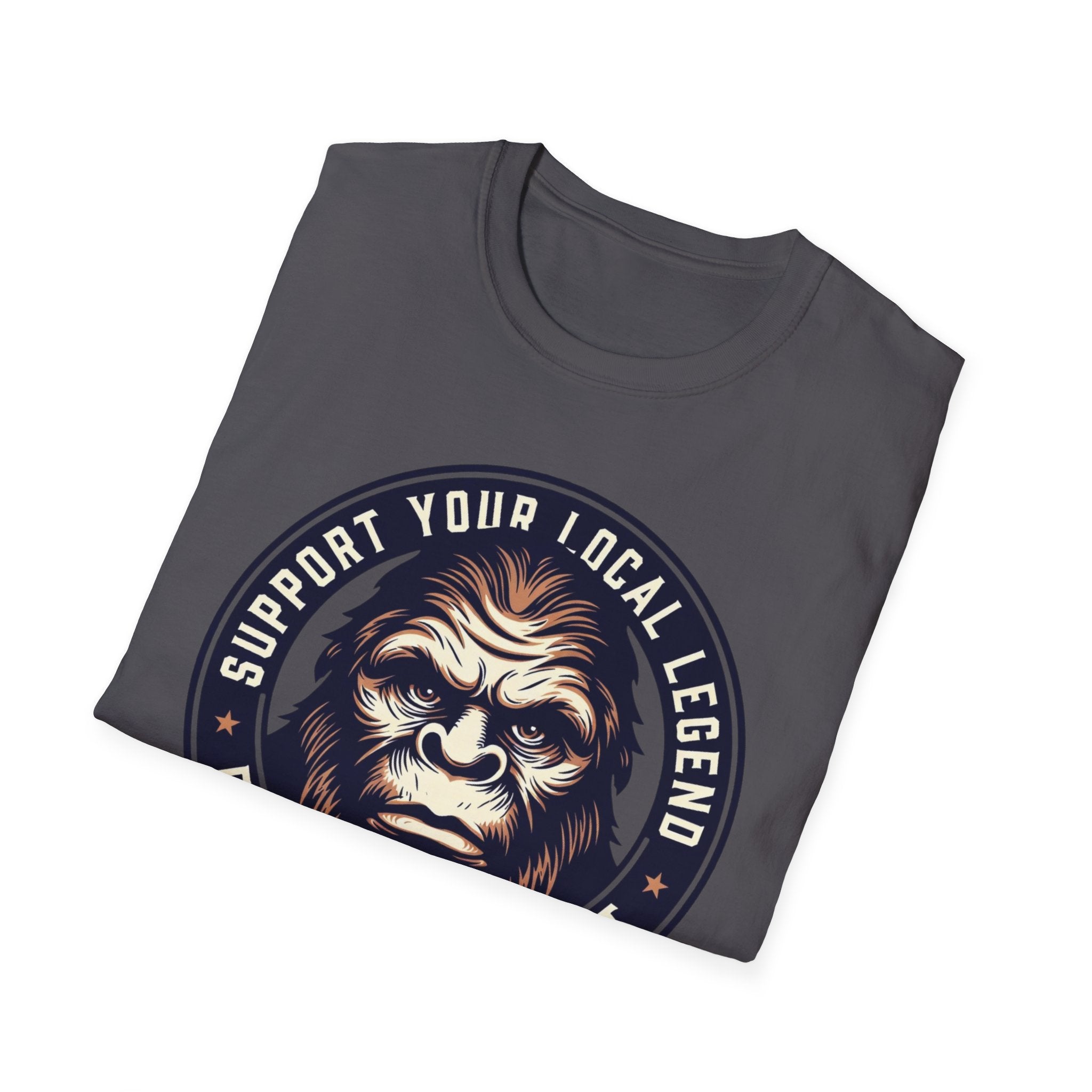 Support Your Local Legend Bigfoot T-Shirt | Pacific Northwest Sasquatch Tee