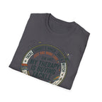 My Therapy Is Buying Tackle Fishing T-Shirt | Fishing Rod Reel Bait Angler Tee