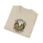 Professional Camper Zero Survival Skills T-Shirt | Camping Graphic Tee