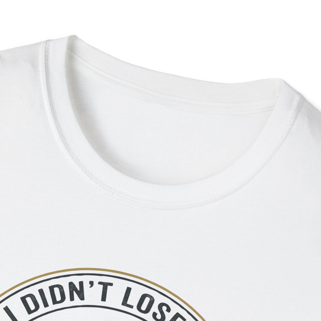 I Didnt Lose It I Escaped Legend Status T-Shirt | Bass Fishing Graphic