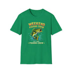 Weekend Fishing Crew T-Shirt | Bass Fish Illustration, Angler Tee
