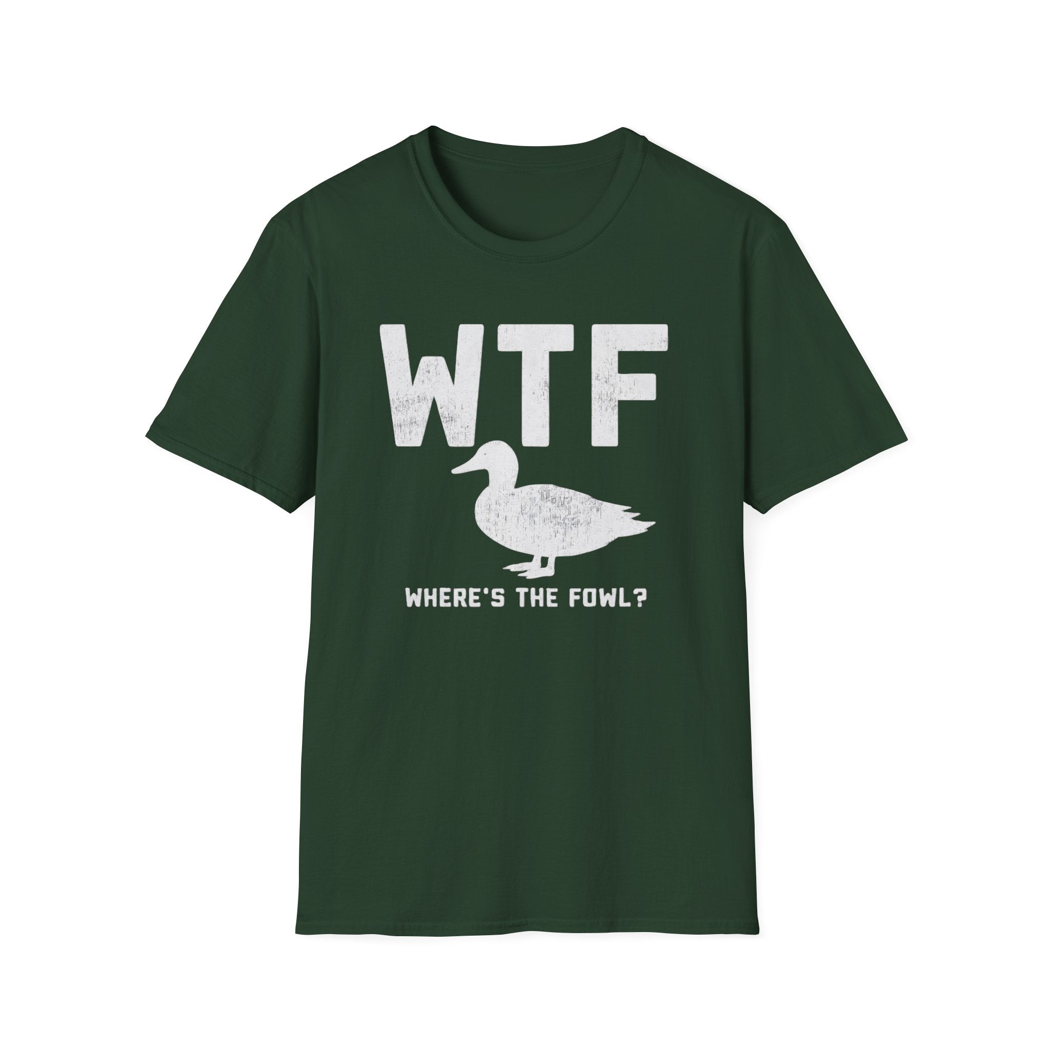 WTF Goose T-Shirt | Goose Illustration, Humorous Animal Tee