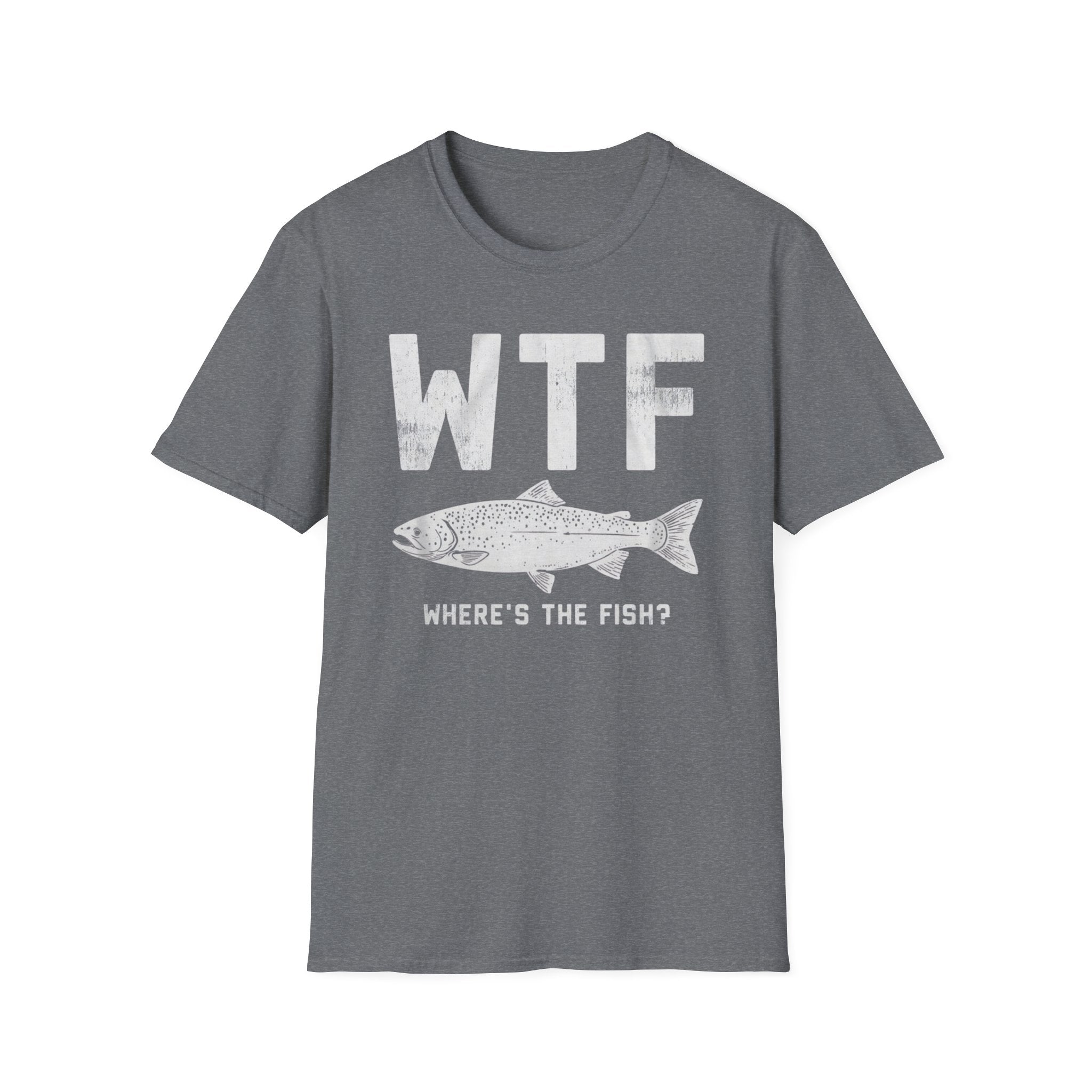 WTF Where's The Fish T-Shirt | Fishing Humor Tee