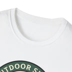 Outdoor Skills Still Pending T-Shirt | Camping Campfire Graphic Shirt