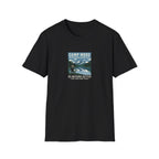 Camp More Wilderness Camping T-Shirt | Lake Mountain Poster Design