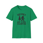 Oregon's Hide & Seek Champion T-Shirt | Bigfoot Sasquatch Graphic Tee