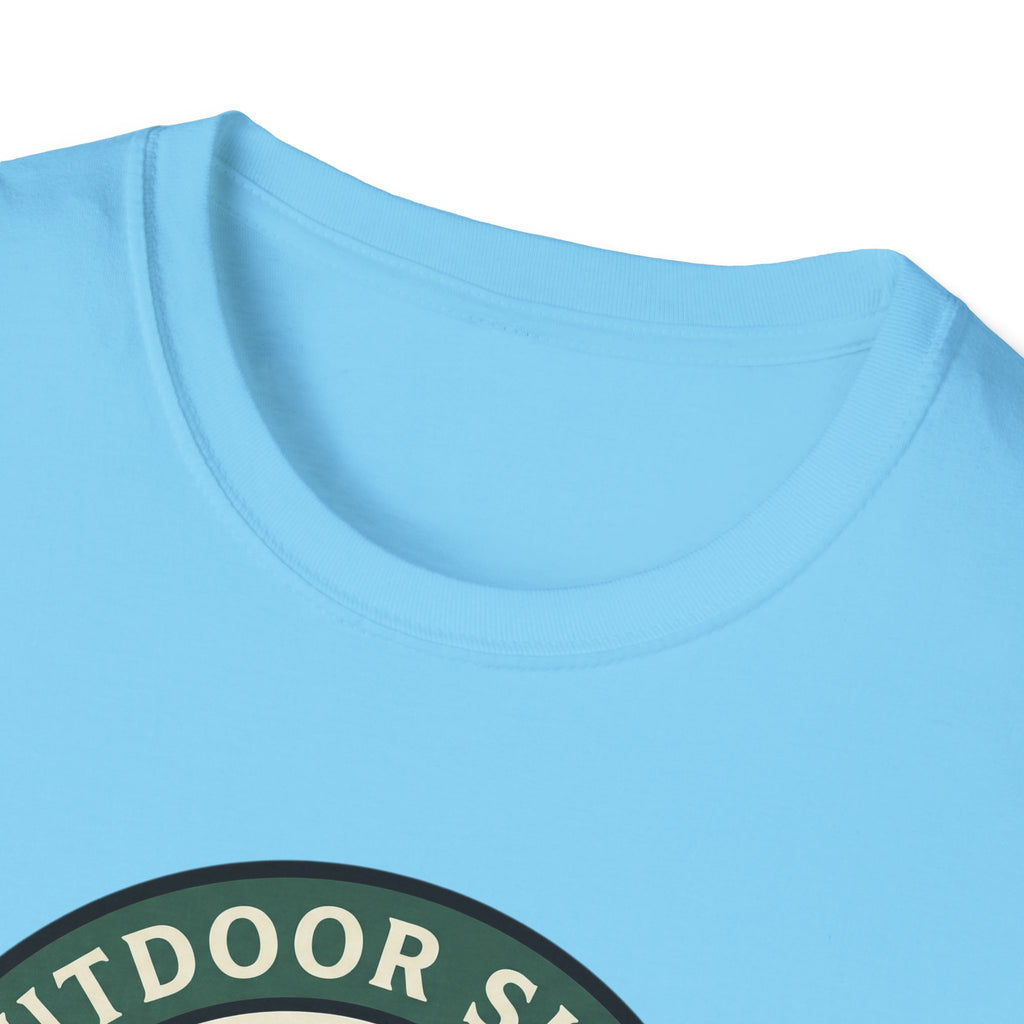 Outdoor Skills Still Pending T-Shirt | Camping Campfire Graphic Shirt