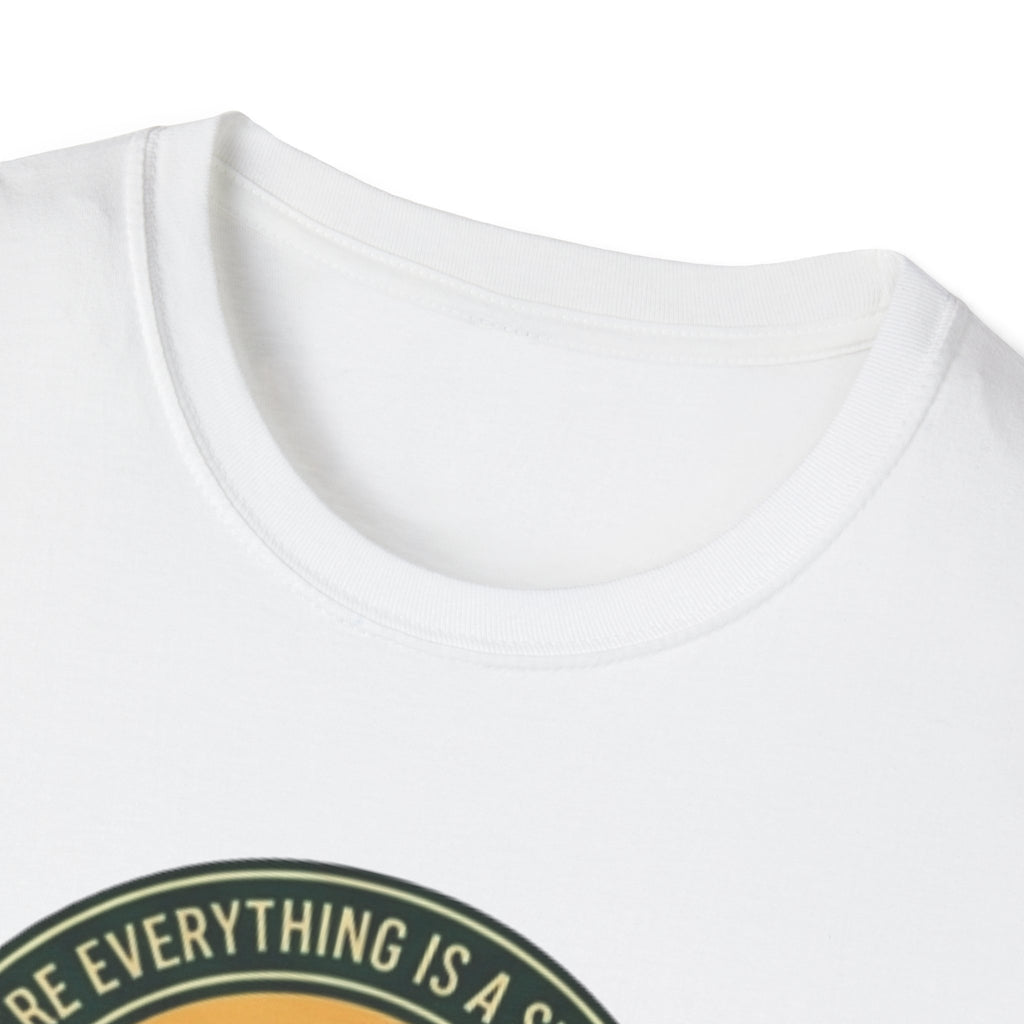Camping Coffee Bear Chaos Unit T-Shirt | Campfire Woods Graphic