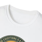 Camping Coffee Bear Chaos Unit T-Shirt | Campfire Woods Graphic