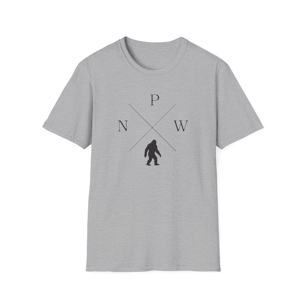 PNW Sasquatch T-Shirt | Pacific Northwest Bigfoot Tee