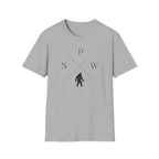 PNW Sasquatch T-Shirt | Pacific Northwest Bigfoot Tee